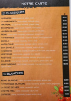 Pizza Alta menu