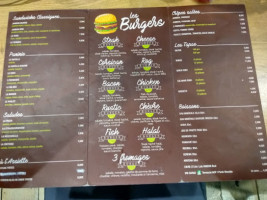 Corsican Coffee Shop menu