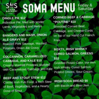 S&s Farm Brewery menu