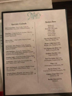 Mel's At 22 menu