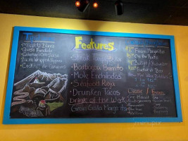 Fiesta Mexican Grill Cantina menu