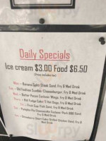 Coke Float menu