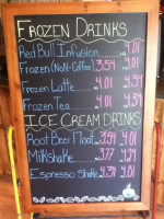 Allegheny Street Coffee Company menu