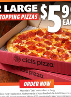 Cicis Pizza food