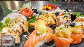 Exotic Sushi Fusion food