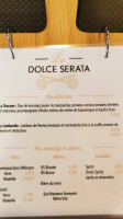 La Dolce Serata menu