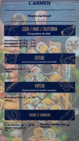 L' Armen menu