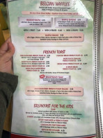 Pancakes Plus menu