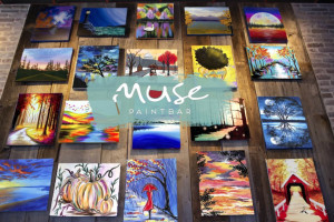 Muse Paintbar Garden City food