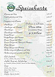 Gasthaus Hobbit menu