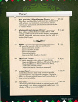 Los Charros Mexican menu