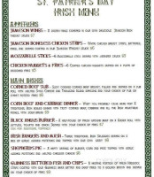 The Juicery menu