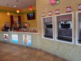 Redberry Frozen Yogurt inside