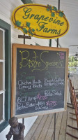 Grapevine Farms menu