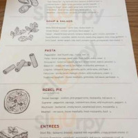 Red Sauce Rebellion menu