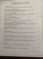 Louie's Prime Steakhouse menu