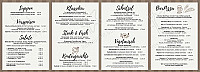 Schwan Riedenburg Gasthaus menu