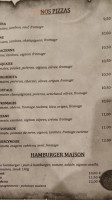 L'oustal D'isa menu