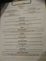 Iron Bridge Inn menu