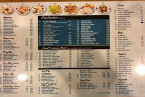 Asian Kitchen menu