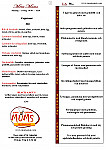 Mums Restaurang menu