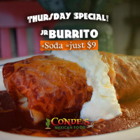 Conde's Mexican Food food