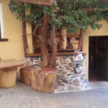 Im Landhotel Rosenschänke Esterno