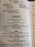 Amici Italian Grille menu