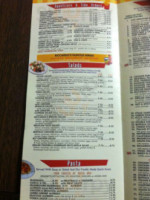 Riccardo's Pizza menu