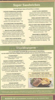 Ninety Nine Pub menu