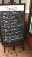 Lakeside menu