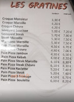 Frite En Or menu