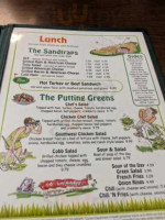 Hole 'n One menu