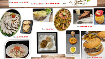 La Fontaine Fleurie food