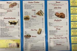 Ciminera's Pizza menu