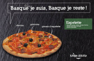 Le Kiosque à Pizzas food