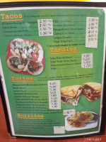 Taqueria La Tejana menu