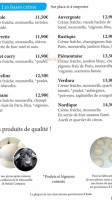 La Piazza menu