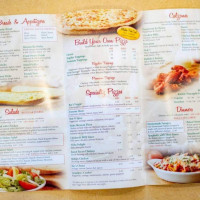 Raymond's Pizza menu