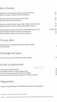 Clover Gordes menu