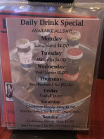 Clubhouse Sports Grille menu