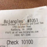 Bojangles Cibo