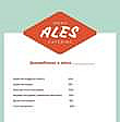 Ales menu