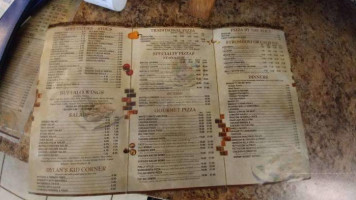 Pucillo's Pizza Pasta menu