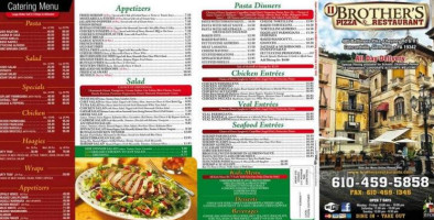 Brothers Pizzeria menu