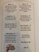 Parkway Pub menu