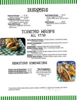 Prospectors Grill menu