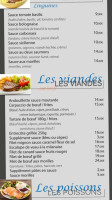 La Riviera menu