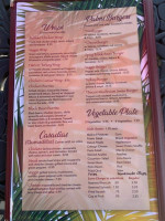 Caribbean Island Cafe menu