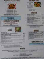 Sabatini's Pizza menu